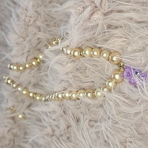 Gummie Faux Pearl Necklace